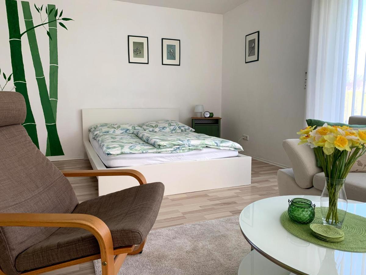 Ferienwohnung Zimmergruen Am Nordpark Mönchengladbach Kültér fotó