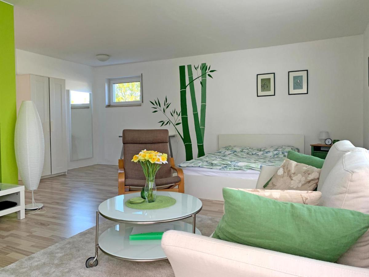 Ferienwohnung Zimmergruen Am Nordpark Mönchengladbach Kültér fotó